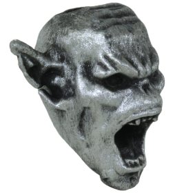 Orc Bead in Pewter by Marco Magallona