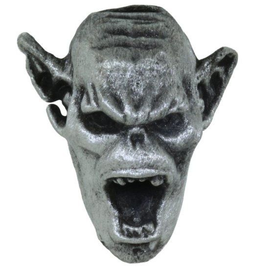 (image for) Orc Bead in Pewter by Marco Magallona