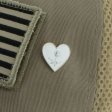 (image for) Rose Heart .999 Pure Silver 1 Gram Pin By Barter Wear
