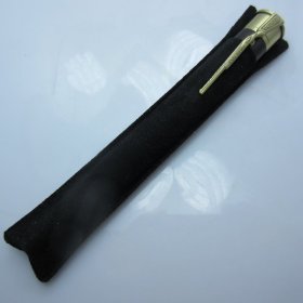 Over and Under Shotgun Rollerball Pen in (Ebony) Antique Brass
