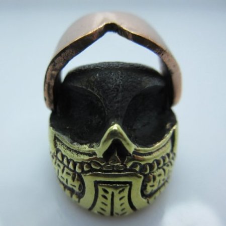 (image for) Paintball Helmet in Brass & Copper by Lion ARMory