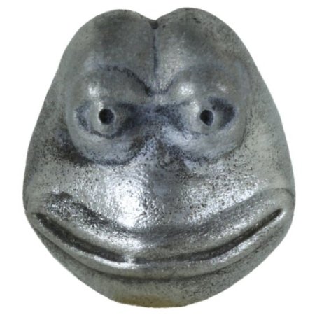 (image for) Pepe Frog Bead in Pewter by Marco Magallona