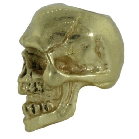 (image for) Perfect Skull in Brass by Covenant Everyday Gear