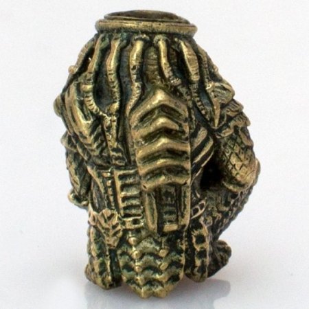 (image for) Predator Bead in Brass by Russki Designs