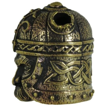 (image for) Viking Head in Brass By Alloy Army of Eurasia