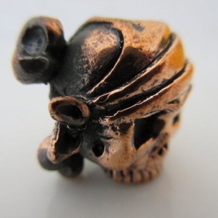 (image for) Pirate Skull in Copper by Lion ARMory