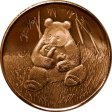 (image for) Panda (SilverTowne Mint) 1 oz .999 Pure Copper Round