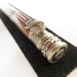 (image for) American Patriot Twist Pen in (Black Walnut) Antique Pewter