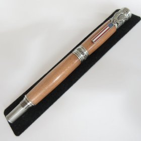American Patriot Rollerball Pen in (Cherry) Antique Pewter