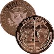 (image for) Peace Talks Face to Face Donald Trump - Kim Jong-Un 1 oz .999 Pure Copper Round