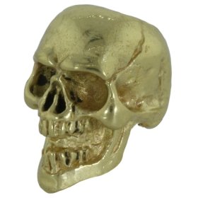 Perfect Skull in Brass by Covenant Everyday Gear