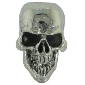 Perfect Skull in White Brass by Covenant Everyday Gear
