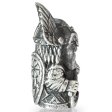 (image for) Perun (Slavic God of Thunder) in Nickel Silver By Alloy Army of Eurasia