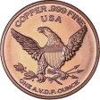 (image for) Purple Heart 1 oz .999 Pure Copper Round