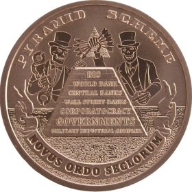 Pyramid Scheme #106 (2019 Silver Shield - Mini Mintage) 1 oz .999 Pure Copper Round