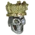 (image for) Queen of the Dead in Brass/White Brass w/Zicron Eye (Polished Crown) by Covenant Everyday Gear