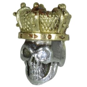 Queen of the Dead in Brass/White Brass w/Zicron Eye (Polished Crown) by Covenant Everyday Gear