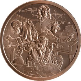 Quadrivium #147 (2020 Silver Shield - Mini Mintage) 2 oz .999 Pure Copper Round