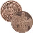 (image for) Quadrivium #96 (2019 Silver Shield - Mini Mintage) 1 oz .999 Pure Copper Round