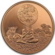 (image for) Queen Within #55 (2018 Silver Shield - Mini Mintage) 1 oz .999 Pure Copper Round
