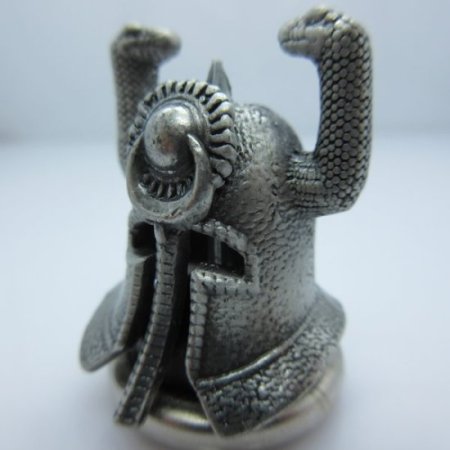 (image for) Riddle Of Steel Helmet In Silver Finish By Bad Azz Beads