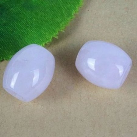 (image for) Rose Quartz Gemstone Beads (Set of 2 Beads)