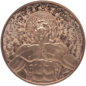 Radiant King #78 (2018 Silver Shield - Mini Mintage) 1 oz .999 Pure Copper Round