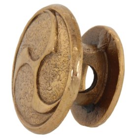 Raijin Shield Cord Button in Copper by Covenant Everyday Gear