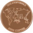 (image for) Rare World Metals - RWMM 1 oz .999 Pure Copper Round