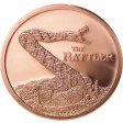 (image for) The Rattler 1 oz .999 Pure Copper Round