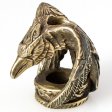 (image for) Raven Bead in Brass by Russki Designs