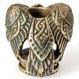 (image for) Raven Bead in Brass by Russki Designs