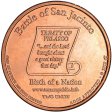 (image for) Republic Of Texas (AOCS) (2010) 1 oz .999 Pure Copper Round