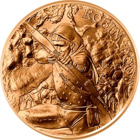 Robin Hood #1 (Medieval Legends Series) 1 oz .999 Pure Copper Round 