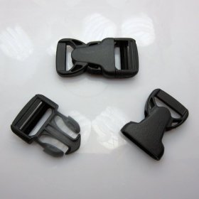 3/4" Rock Lockster Brand Black Side Release Buckles