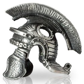 Roman Helmet in Nickel Silver By Alloy Army of Eurasia