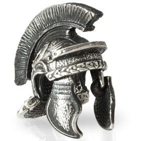 Roman Helmet in Nickel Silver By Alloy Army of Eurasia