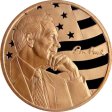 (image for) Ron Paul (AOCS) (2012 Provident Metals) 1 oz .999 Pure Copper Round