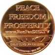 (image for) Ron Paul (AOCS) (2012) 1 oz .999 Pure Copper Round