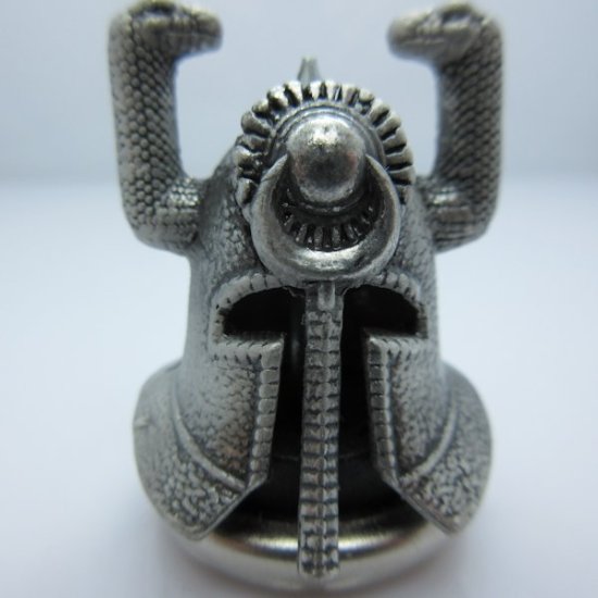 (image for) Riddle Of Steel Helmet In Silver Finish By Bad Azz Beads