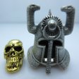 (image for) Riddle Of Steel Helmet With Thulsa Skull Silver/Gold By Bad Azz Beads