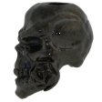 (image for) Rose Skull Bead in Hematite Finish by Schmuckatelli Co.