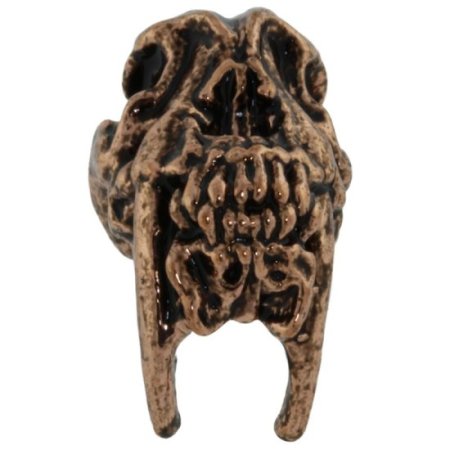 (image for) Sabretooth Bead in Antique Copper Finish by Schmuckatelli Co.