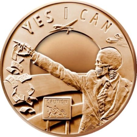 (image for) Seven Sins Of Obama 1 oz .999 Pure Copper Round (2016 Silver Shield)