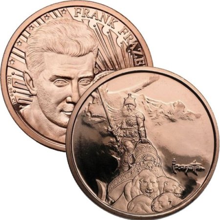 (image for) Silver Warrior 1 oz .999 Pure Copper Round