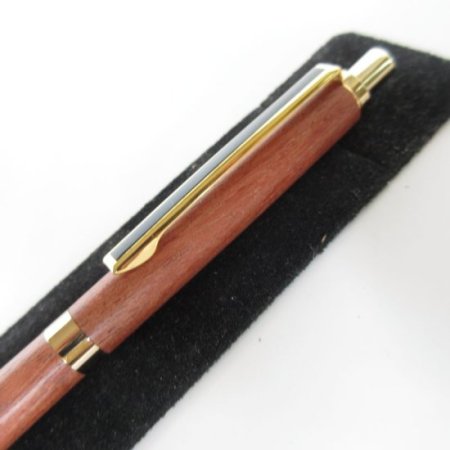 (image for) Slimline Pencil in (East Indian Rosewood) 24kt Gold