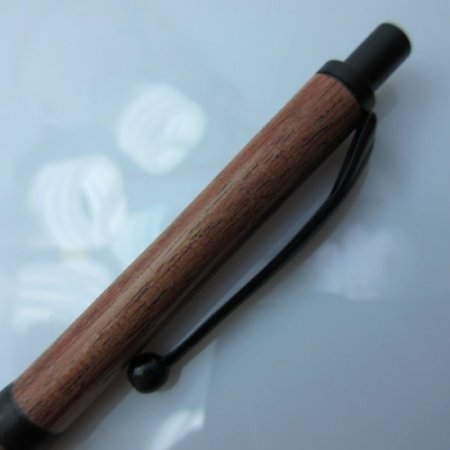 (image for) Slimline Pencil in (East Indian Rosewood) Black Enamel