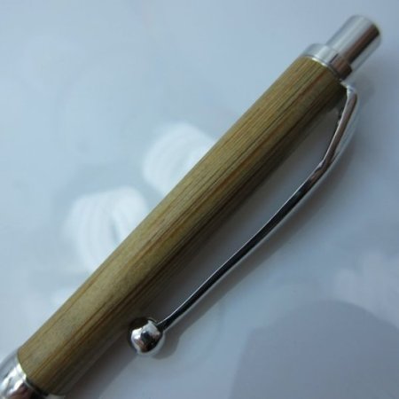 (image for) Slimline Pencil in (Bamboo) Chrome