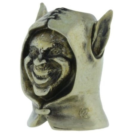 (image for) Smiling Elf In Nickel Silver By Evgeniy Golosov