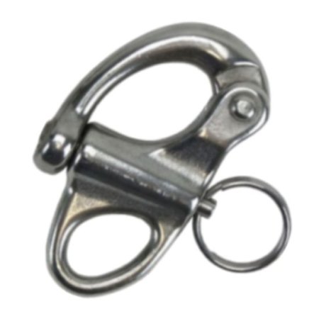 (image for) Fixed Eye Snap Shackle - (Stainless Steel)